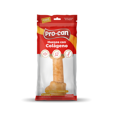 1 Hueso con Colágeno Sabor Pollo 7-8''