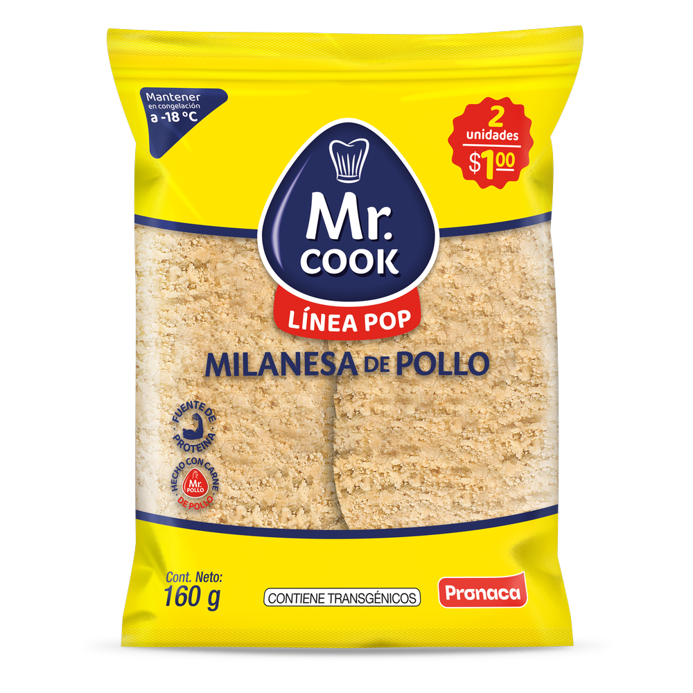 Milanesa de Pollo Pop