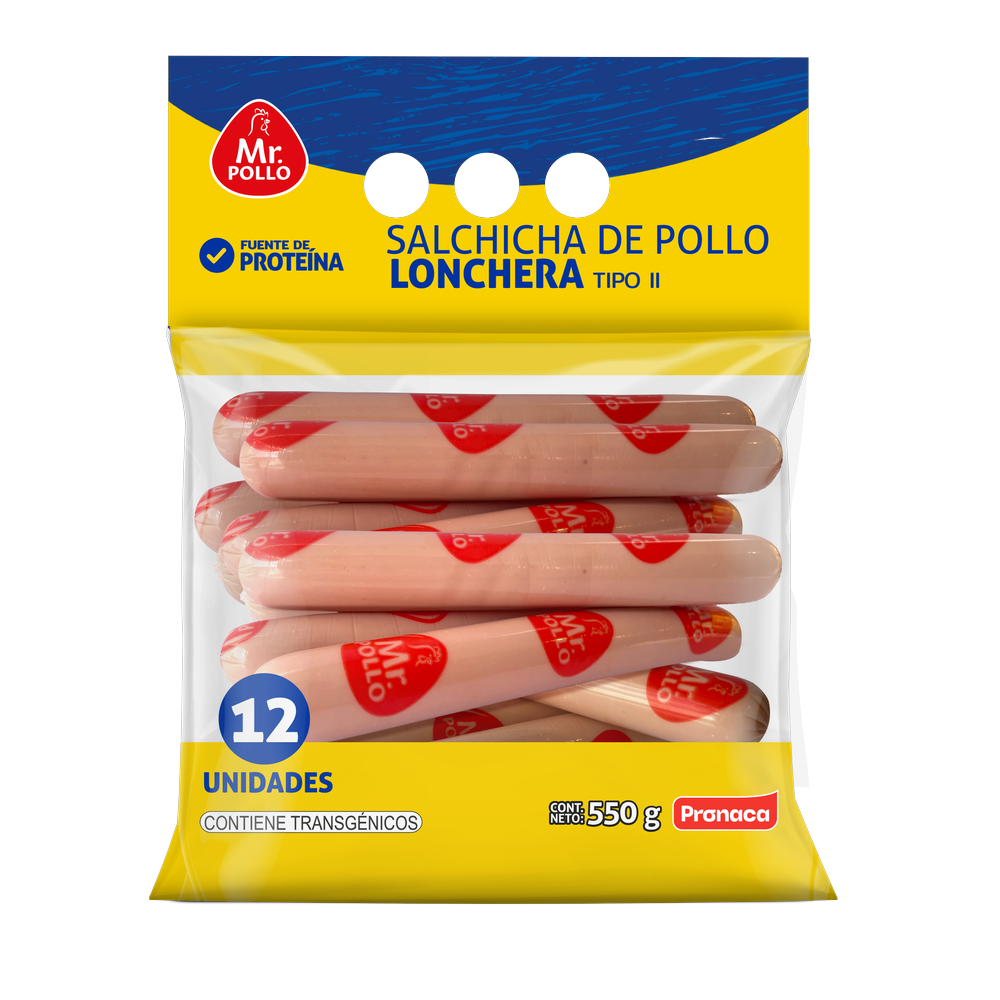 Salchicha De Pollo Lonchera