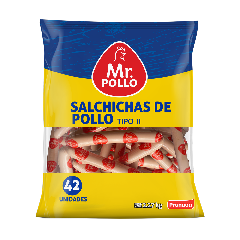 Salchicha de pollo Línea Granel