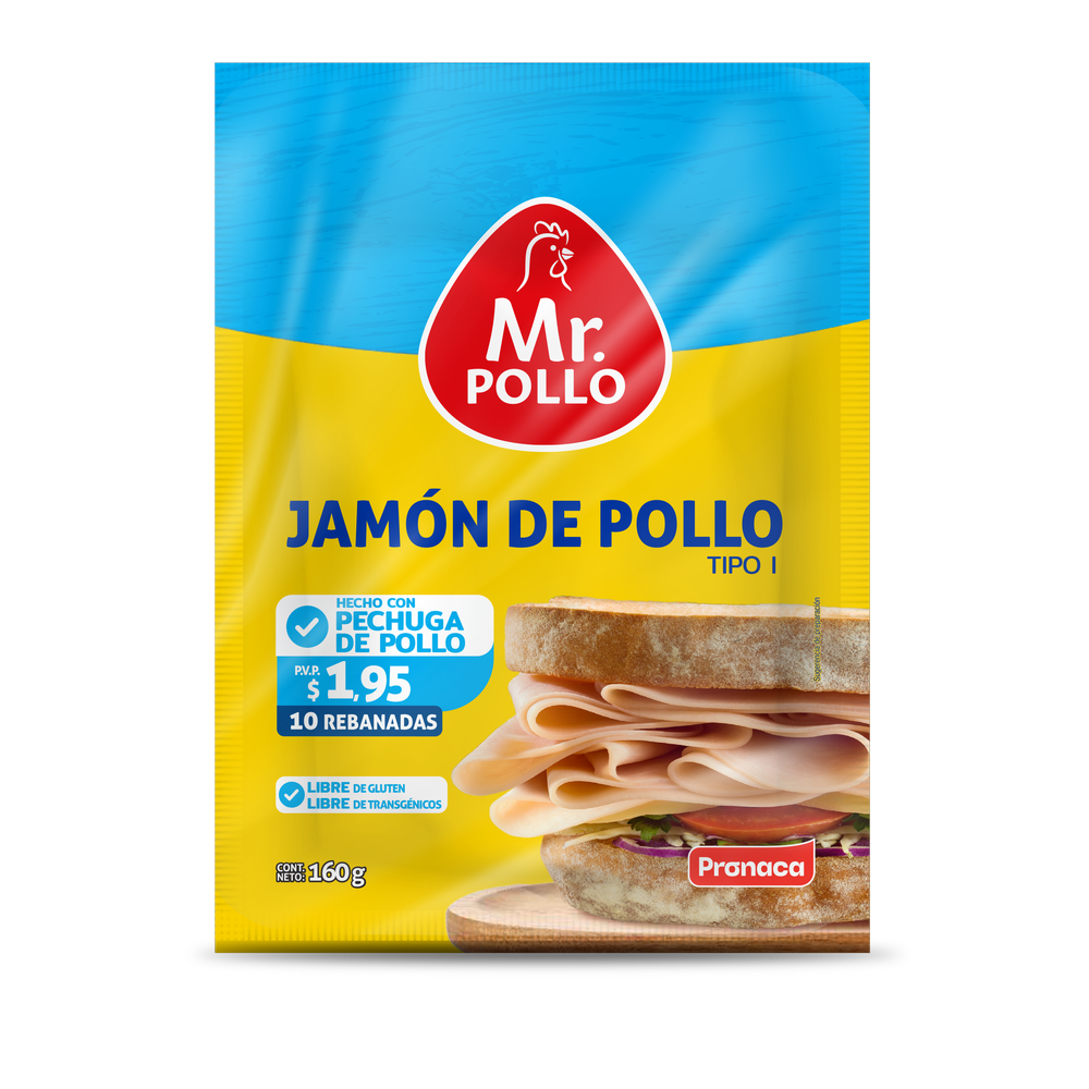 Jamón De Pollo Línea Familiar