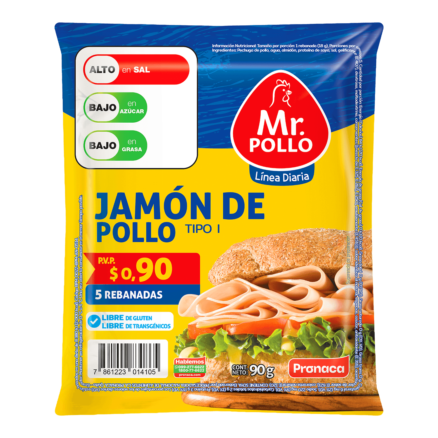 Jamón De Pollo