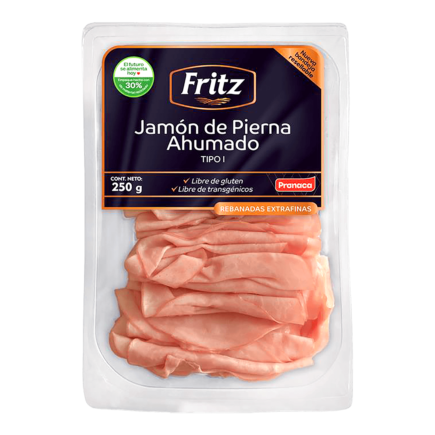 Jamón De Pierna Ahumado Rebanadas Artesanales