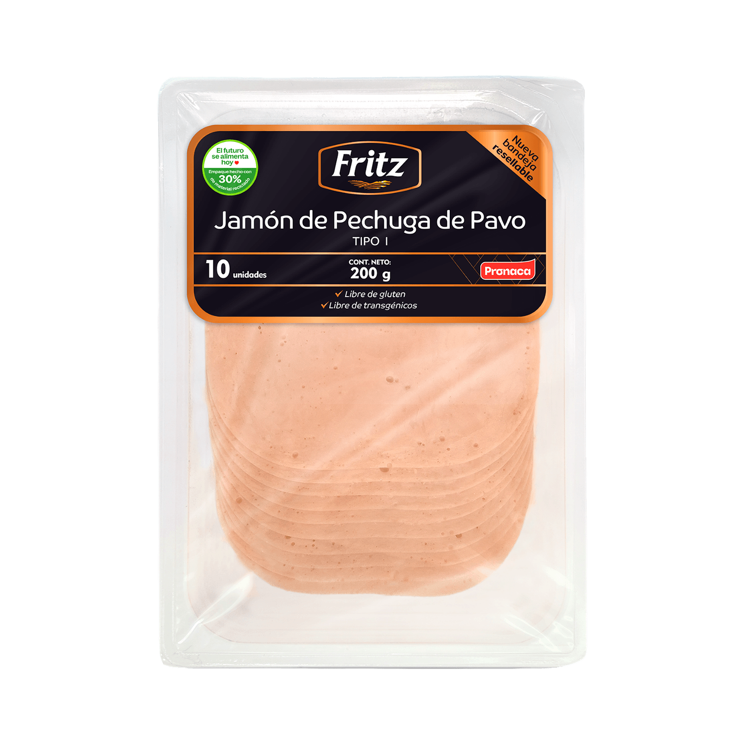 Jamón de pechuga de pavo