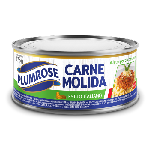 CARNE MOLIDA ESTILO ITALIANO