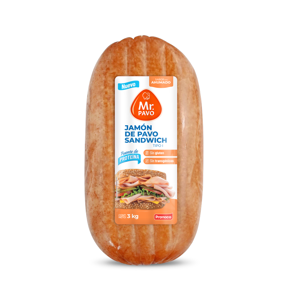 Jamón De Pavo Sándwich