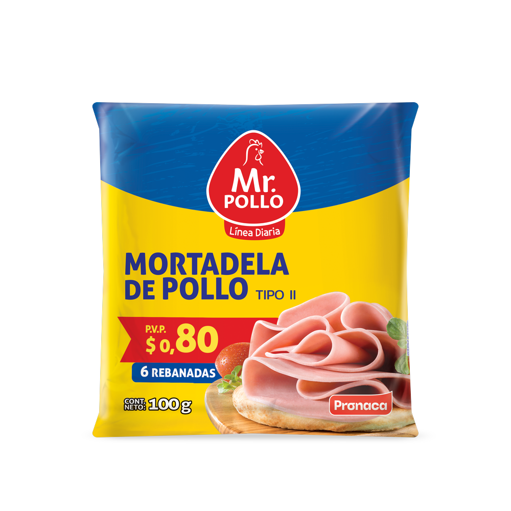 Mortadela de Pollo Línea Diaria