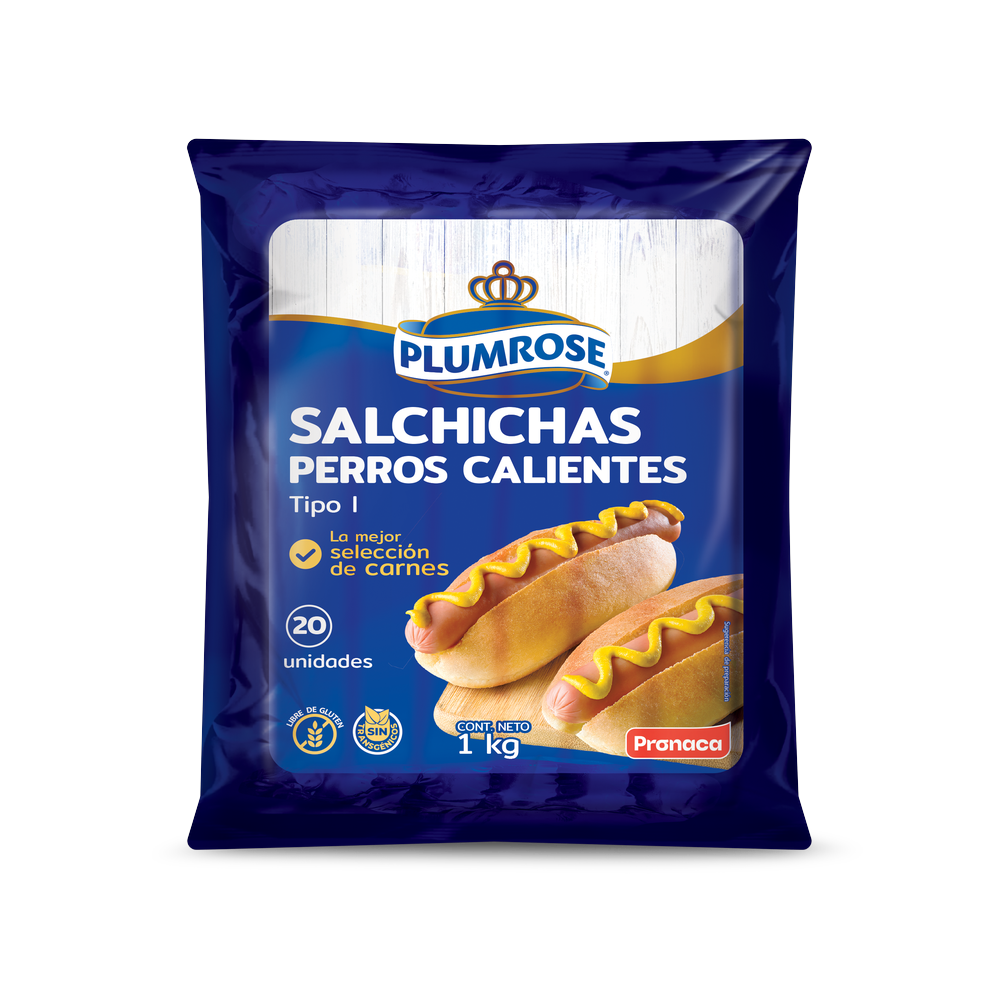 Salchicha perro caliente