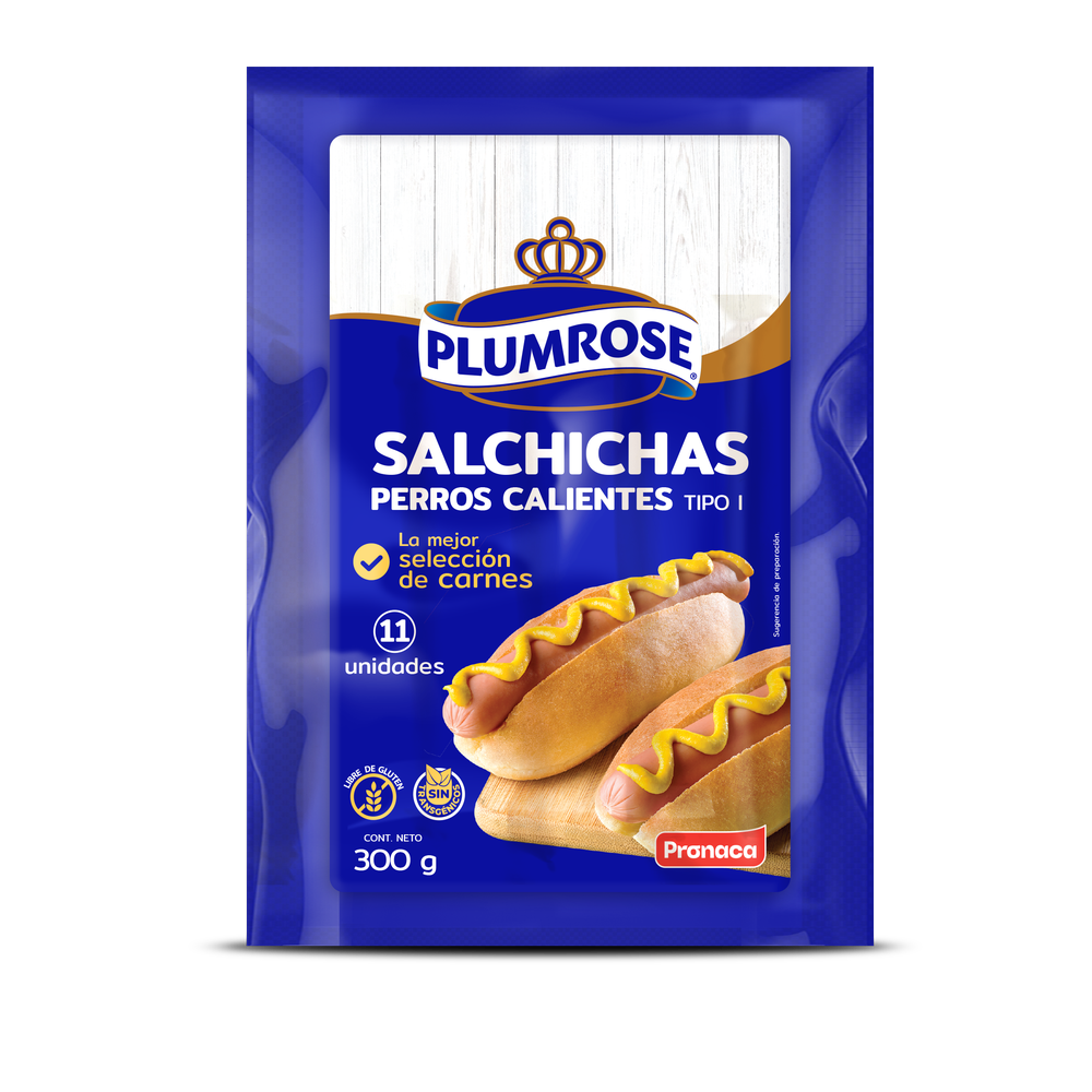 Salchicha perro caliente