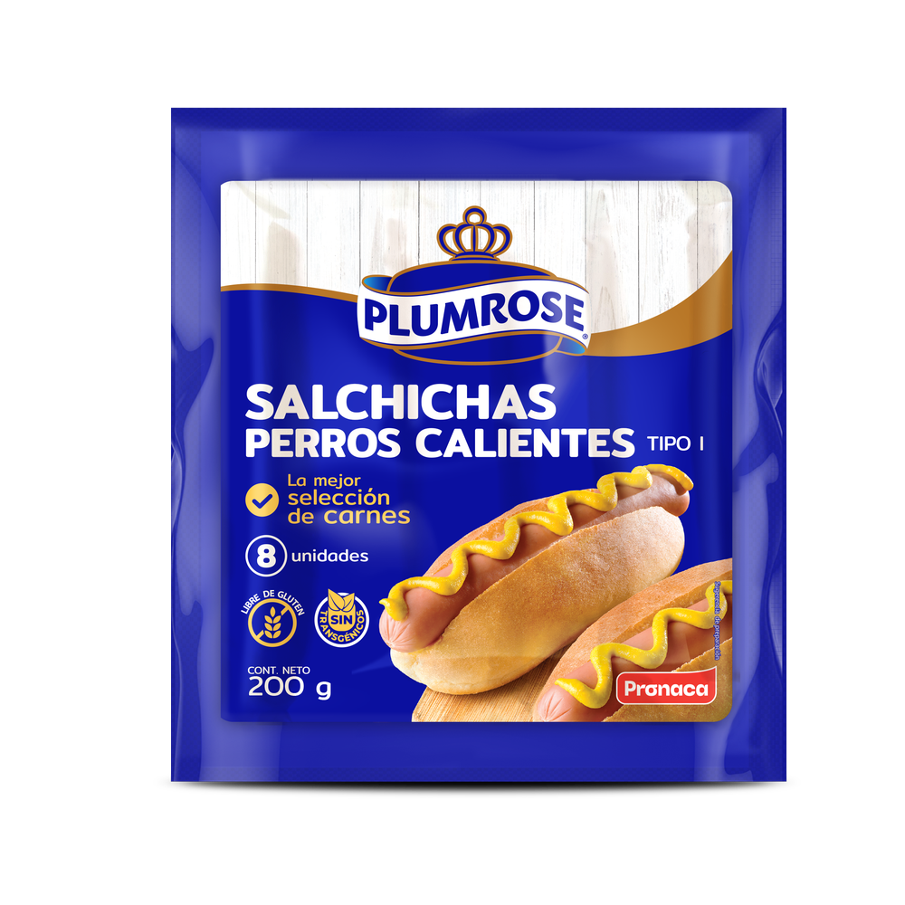 Salchicha perro caliente