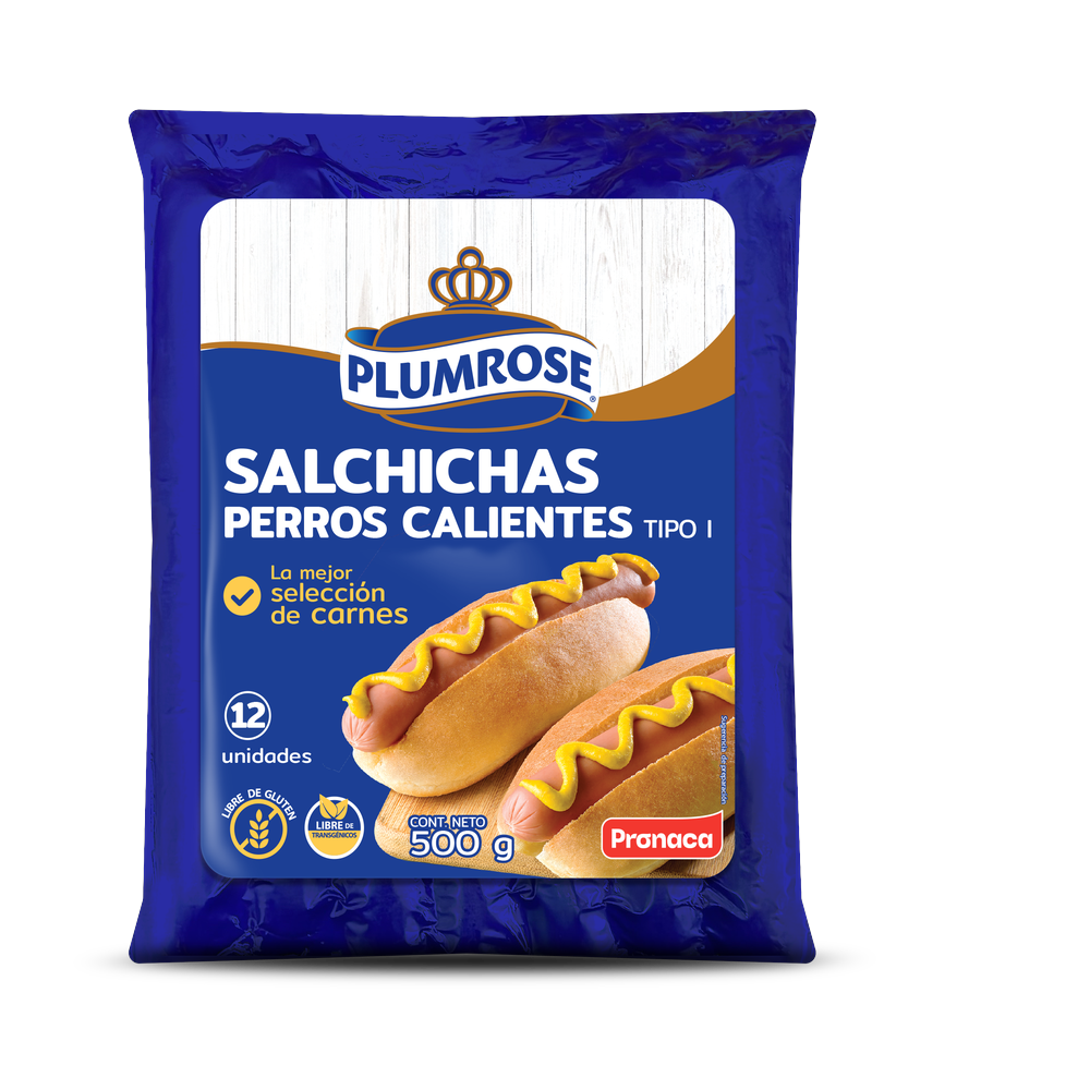 Salchicha perro caliente