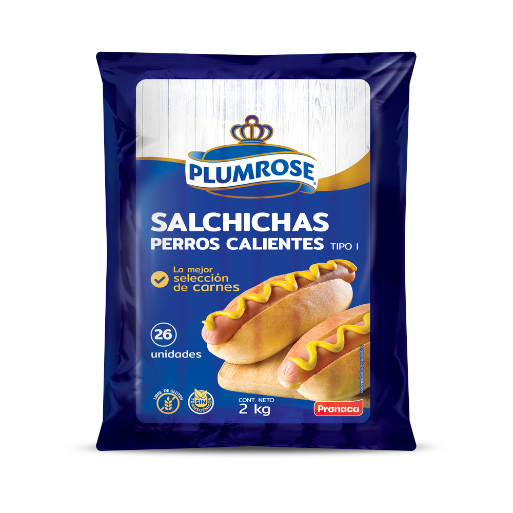 Salchicha perro caliente