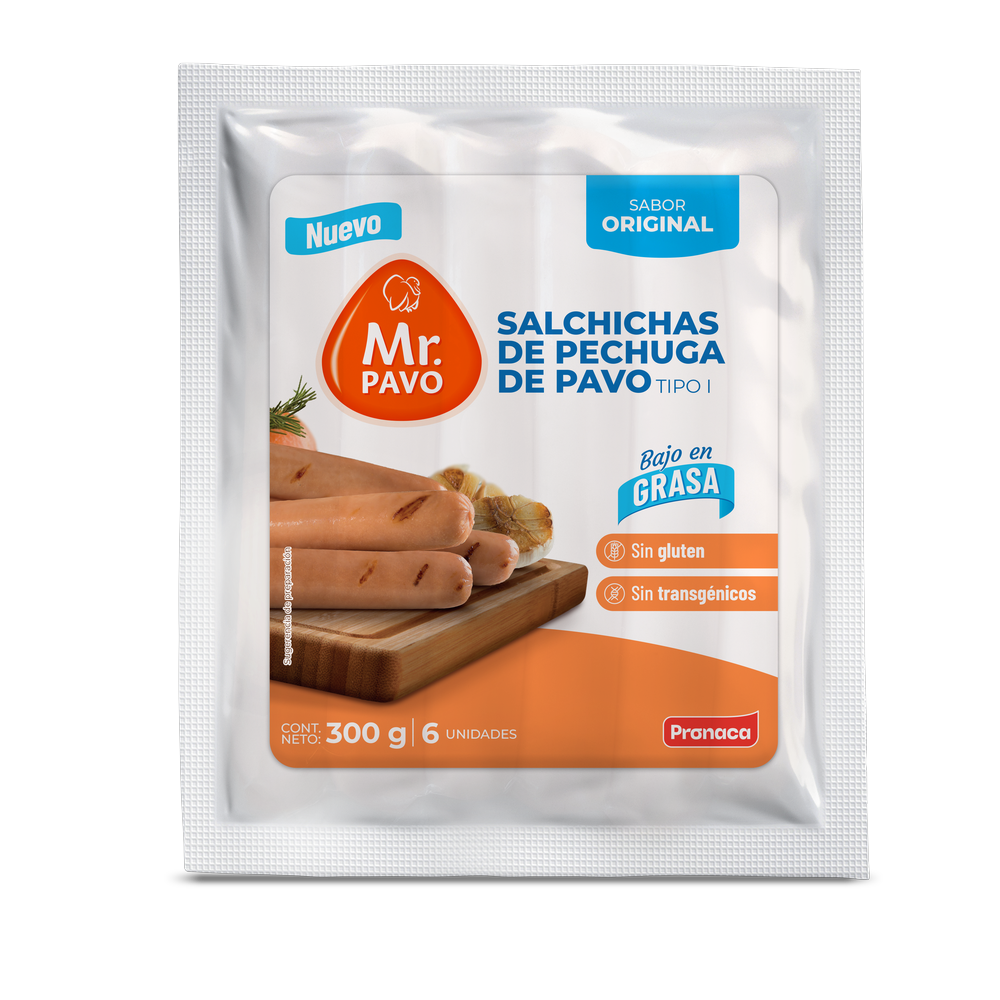 Salchichas De Pechuga De Pavo