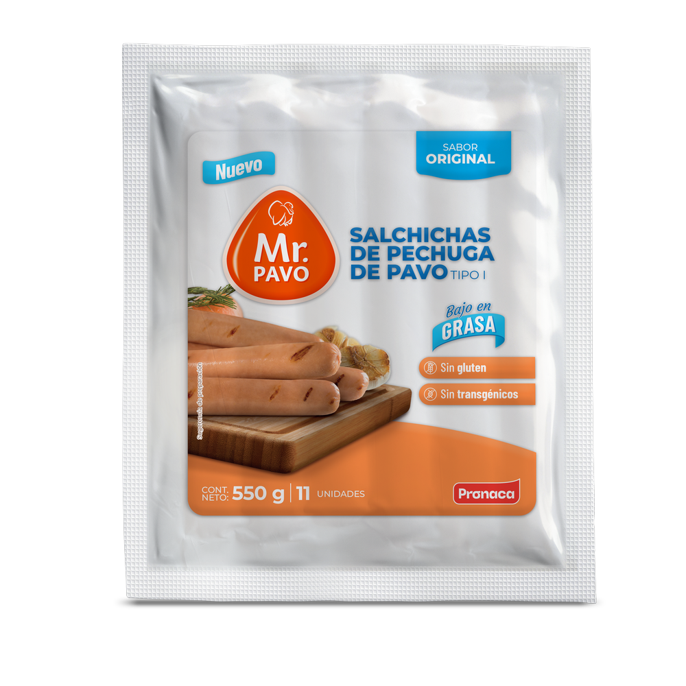 Salchichas De Pechuga De Pavo