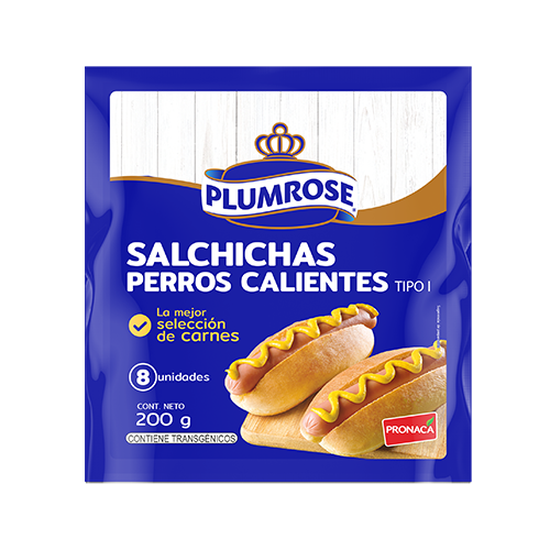 Salchicha perro caliente