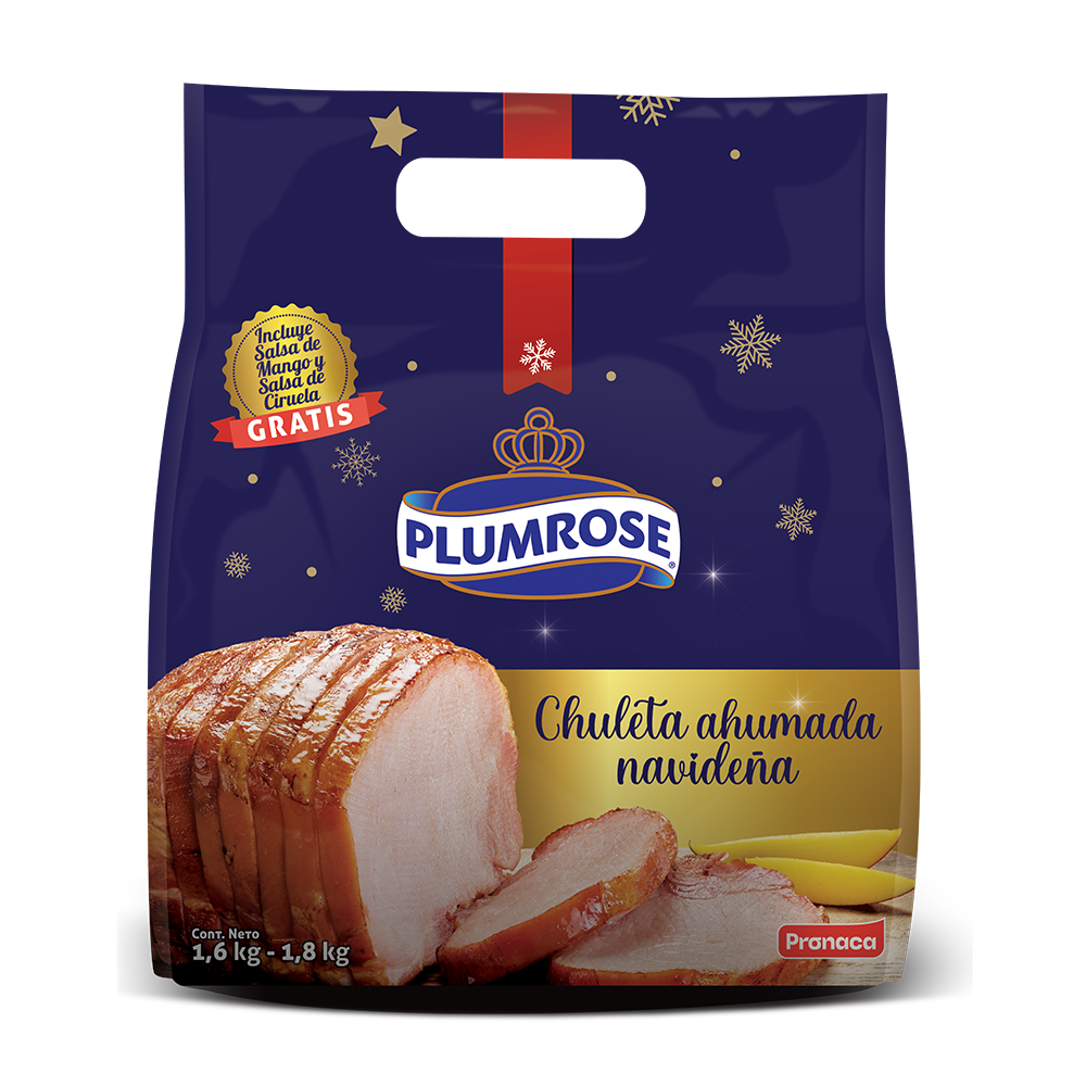 Chuleta Ahumada Navideña