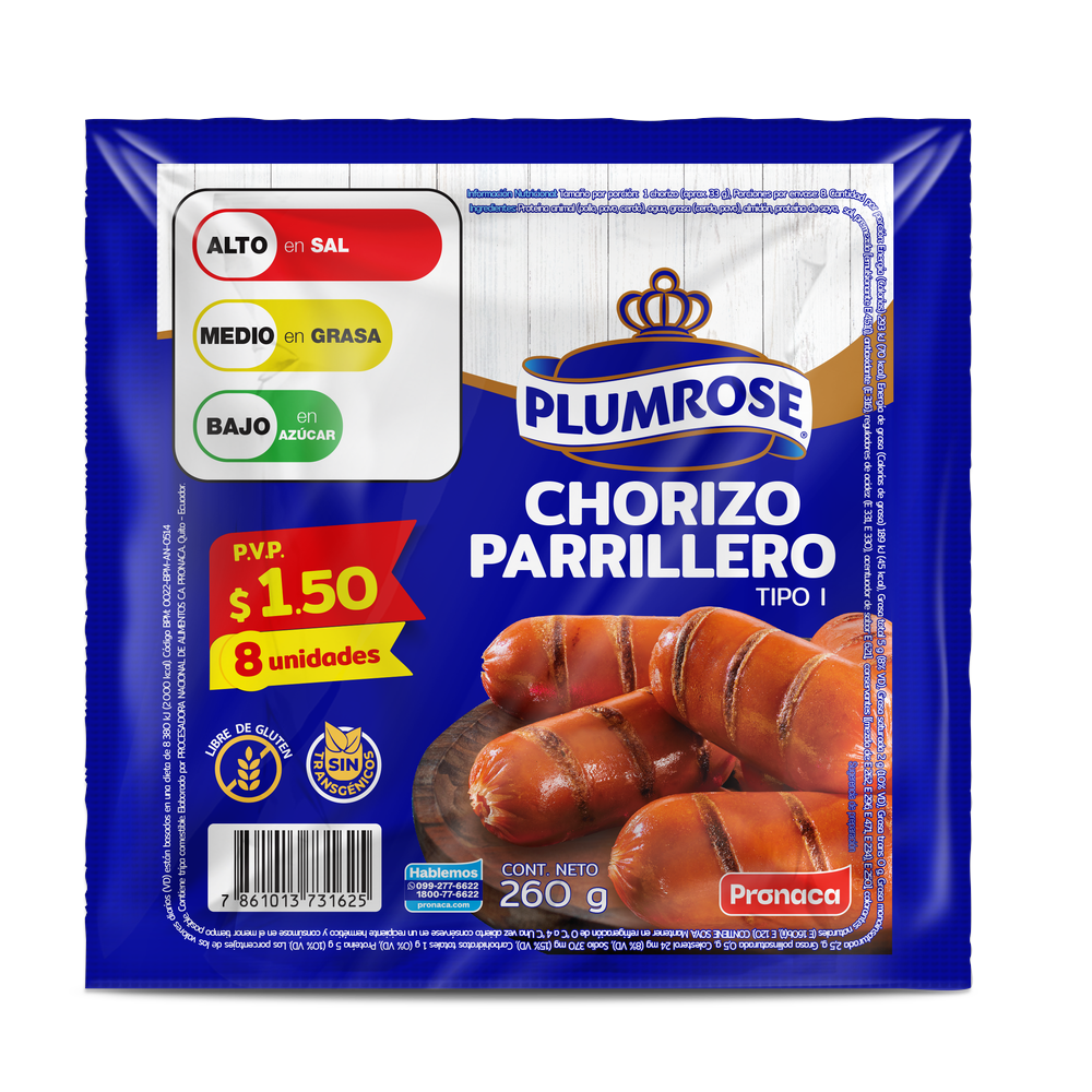 Chorizo Parrillero