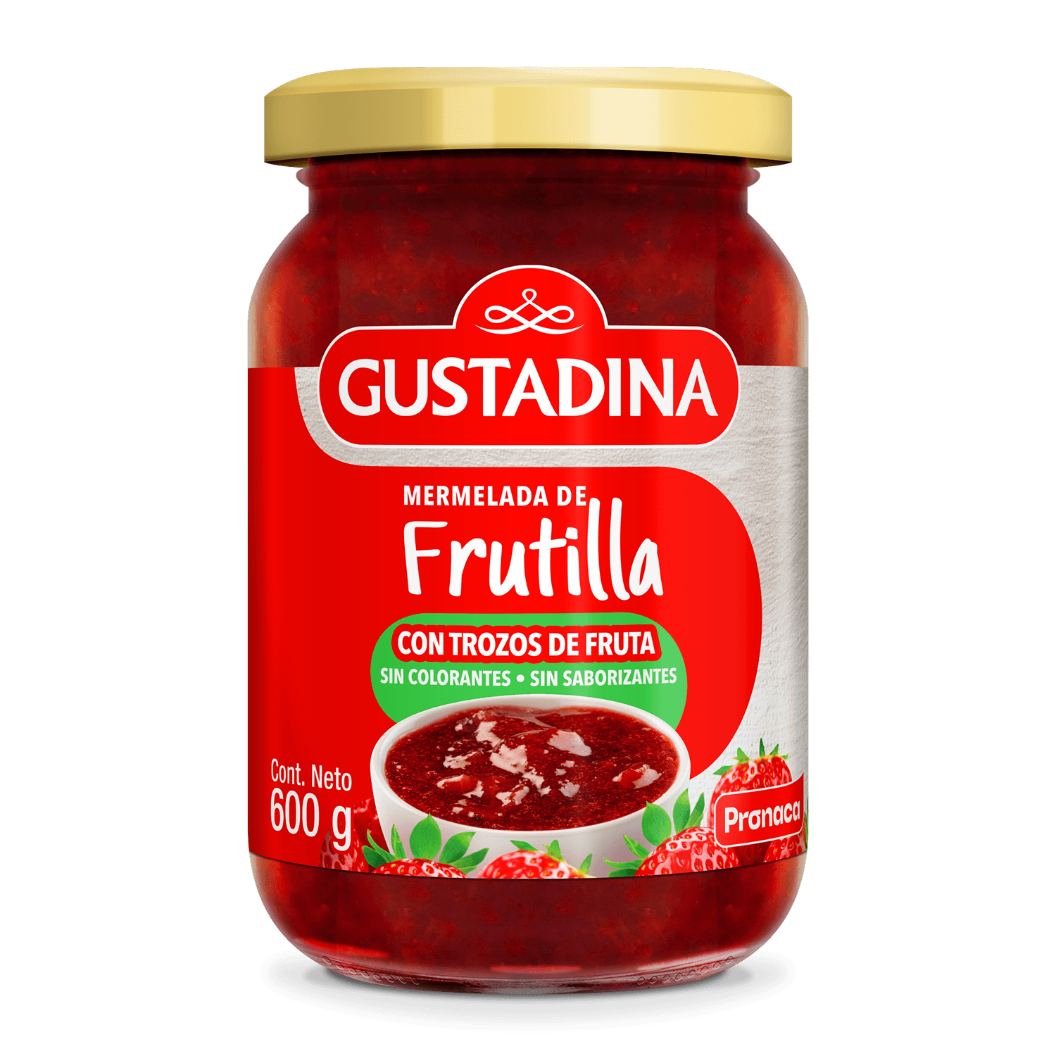 MERMELADA DE FRUTILLA 600 G