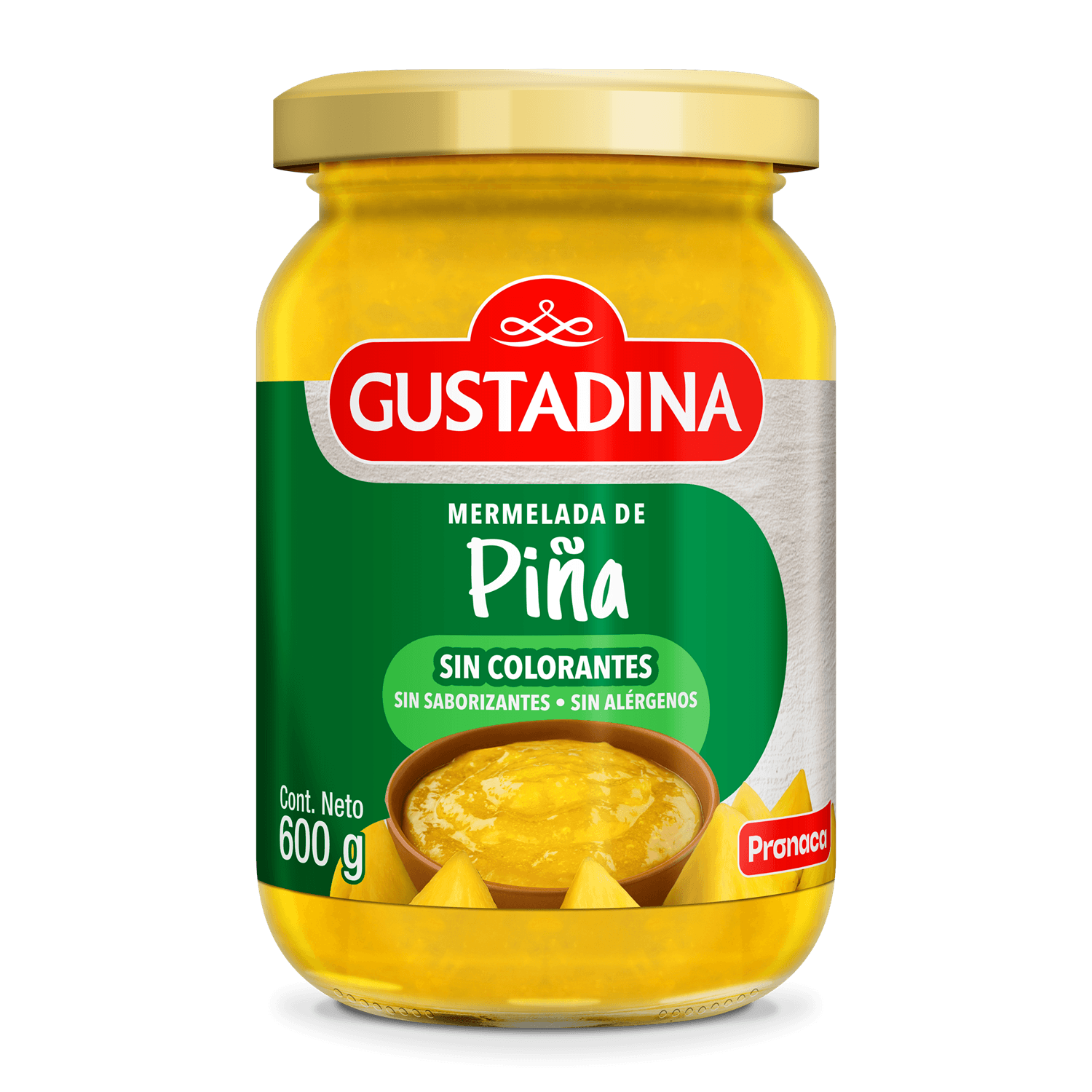 MERMELADA DE PIÑA 600 G