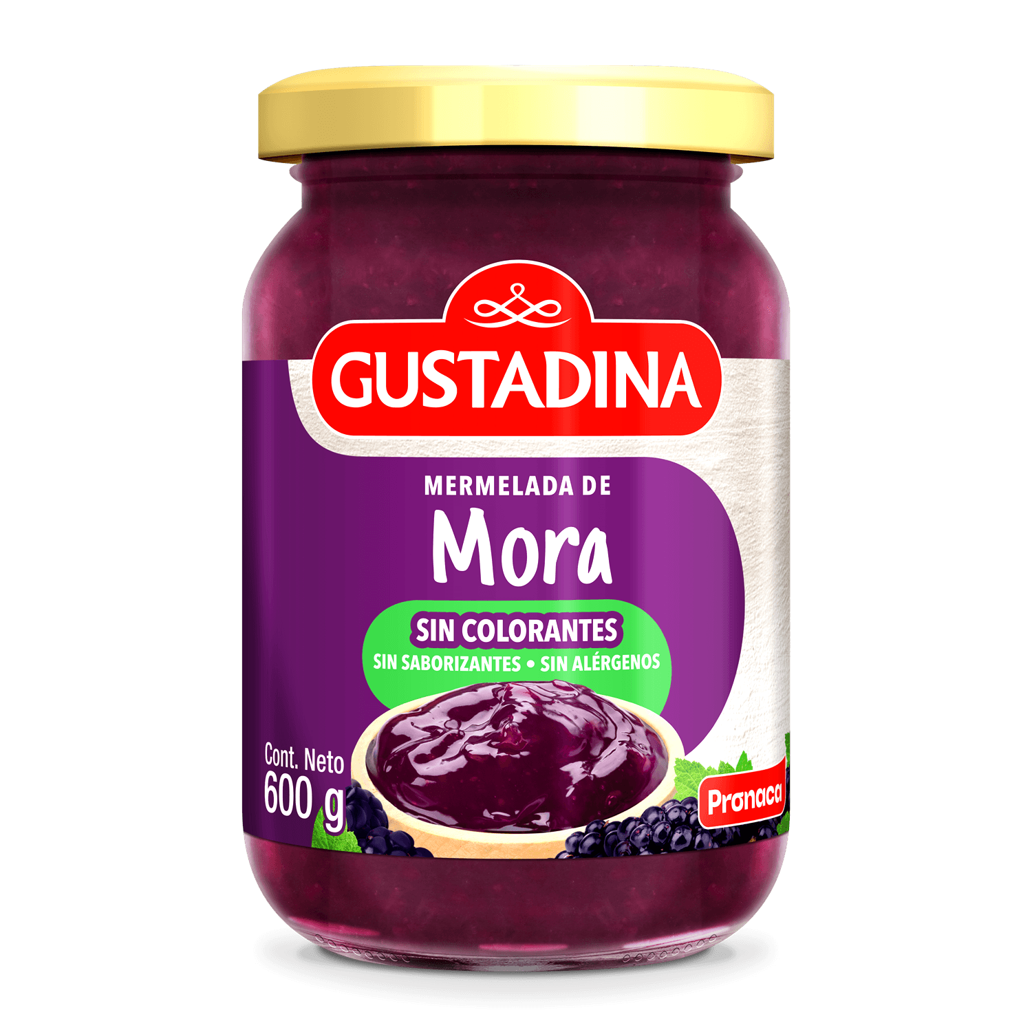 MERMELADA DE MORA 600 G