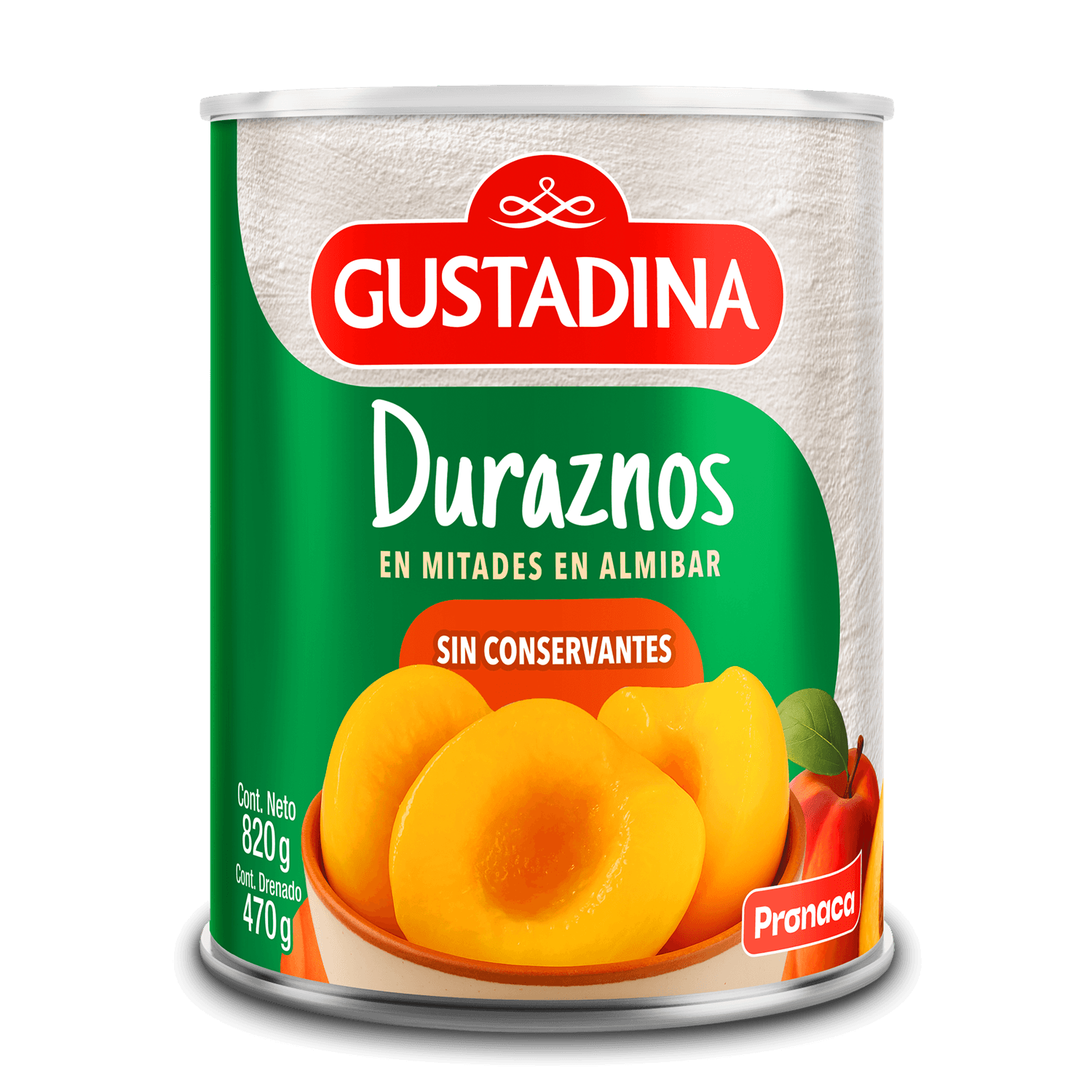 DURAZNOS EN MITADES 820 G
