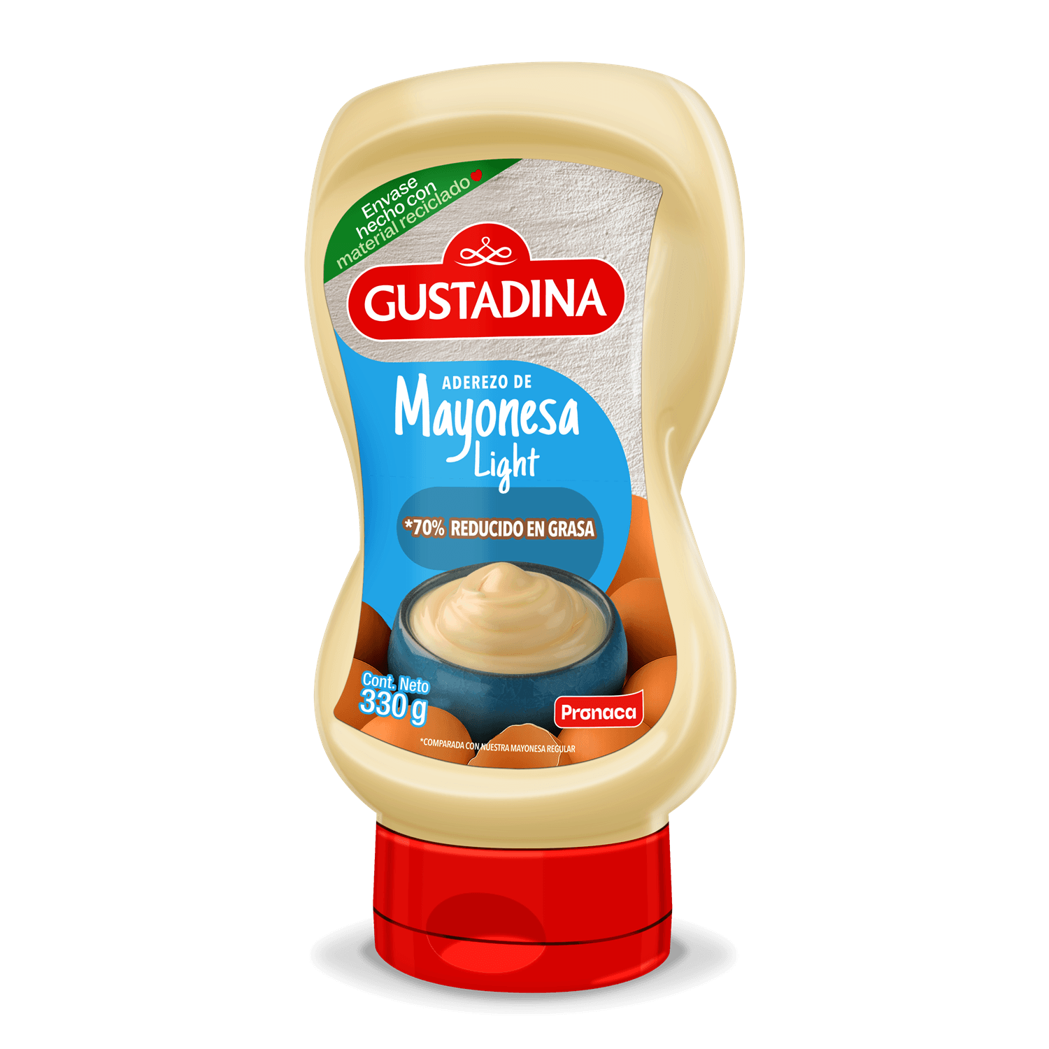 ADEREZO DE MAYONESA 70% MENOS GRASA 330G