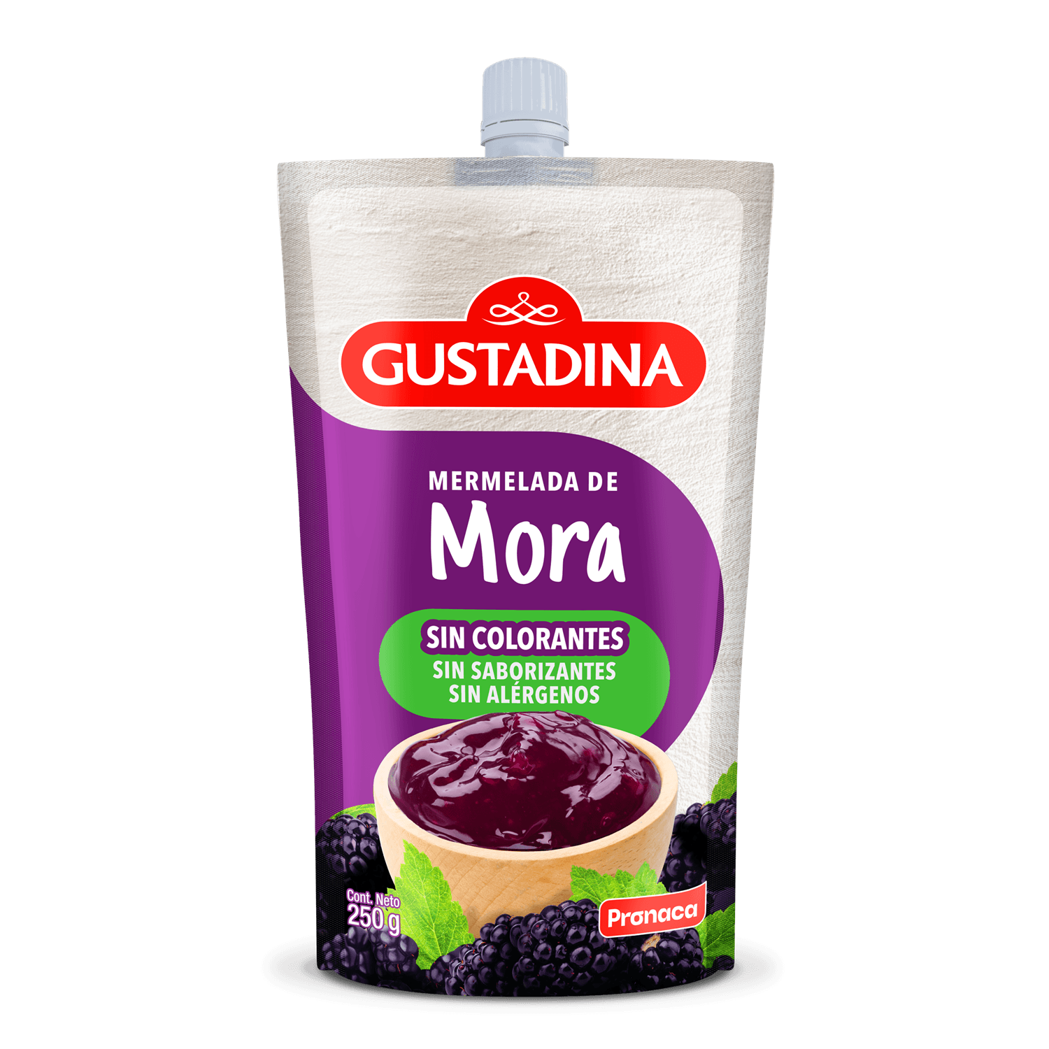 MERMELADA DE MORA 250 G