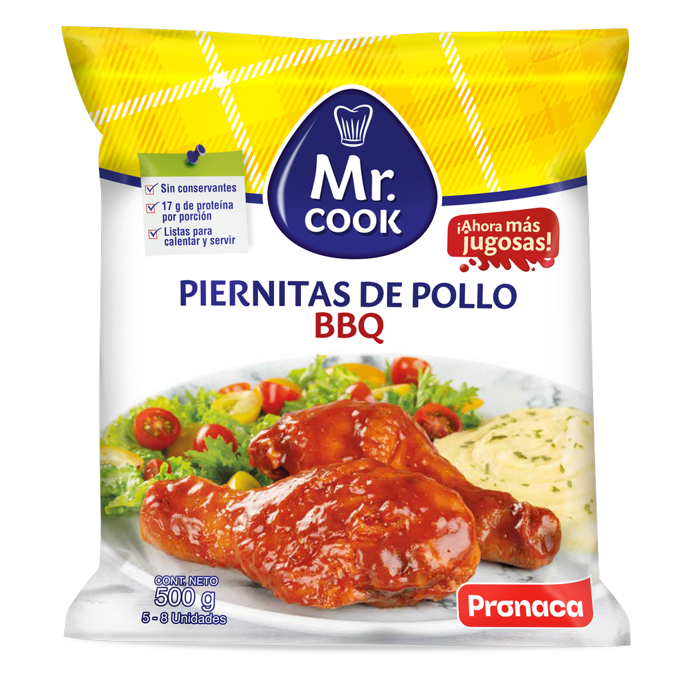 Piernitas de Pollo BBQ