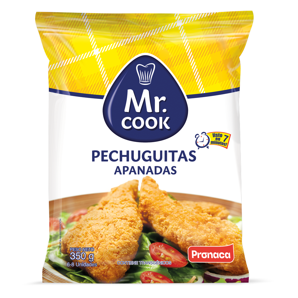 Pechuguitas Apanadas