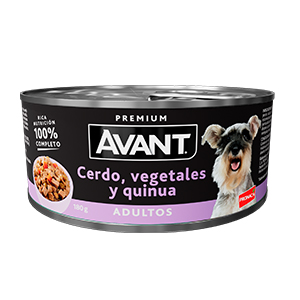 Avant Adultos Cerdo, vegetales y quinua