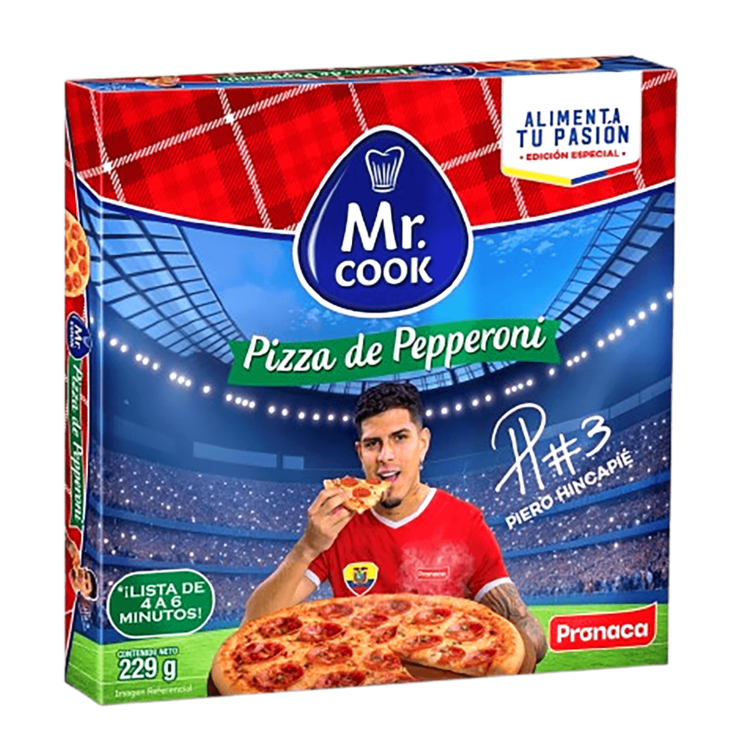 PIZZA DE PEPPERONI 229GR