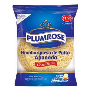 Hamburguesa de Pollo Apanada 260 g