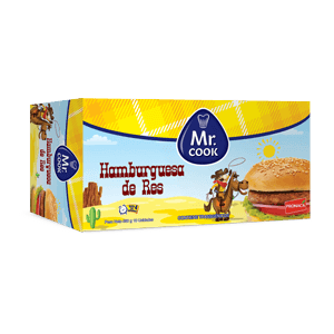 HAMBURGUESA DE RES 550 G