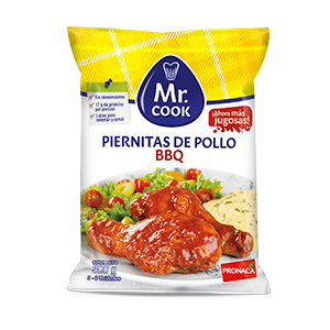 PIERNITAS DE POLLO BBQ