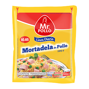 MORTADELA DE POLLO LÍNEA DIARIA 85 G