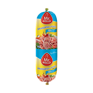MORTADELA DE POLLO TACO 500 G
