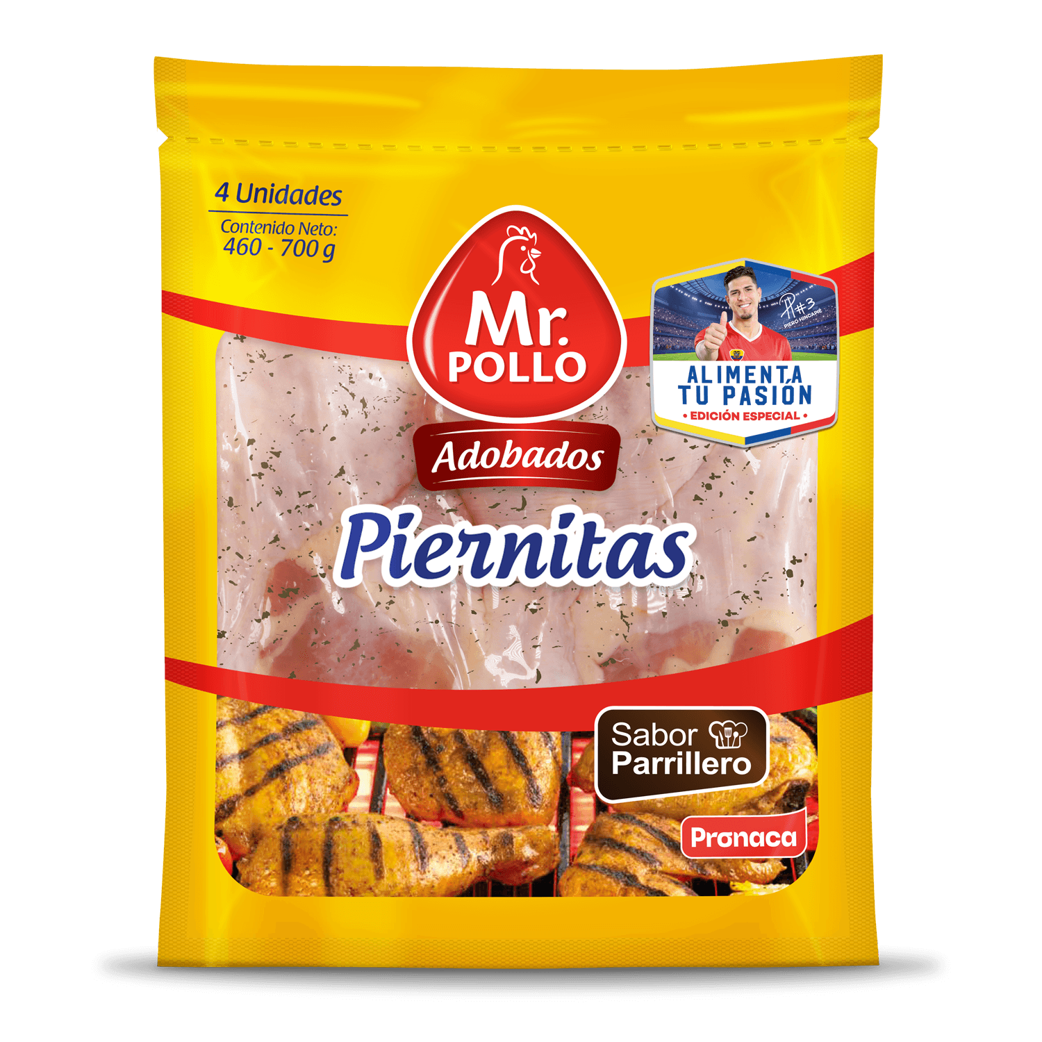 Piernas parrilleras Mr.Pollo