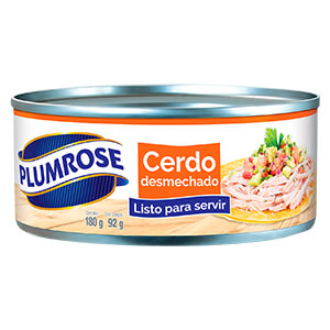 Cerdo desmechado