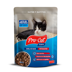 PRO-CAT CARE DELICIAS HIGADO 85GR