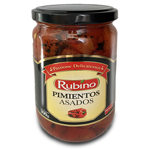 PIMIENTOS ASADOS RUBINO 300G