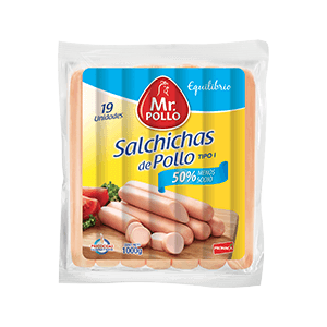 SALCHICHA DE POLLO - 1 KG