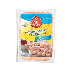 SALCHICHA DE POLLO COCKTAIL 500 G