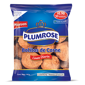 Bolitas de carne plumrose LD