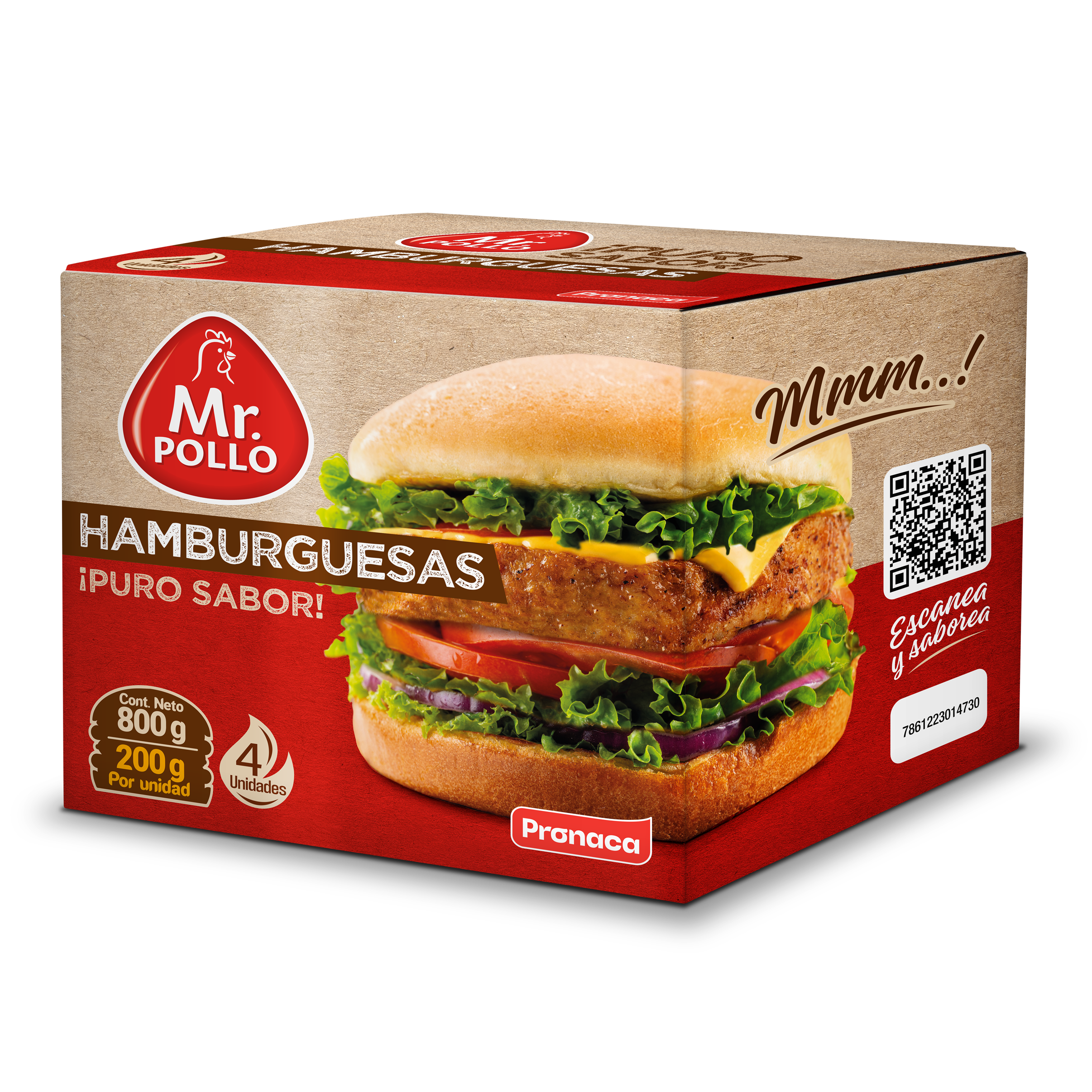 Hamburguesa de pollo