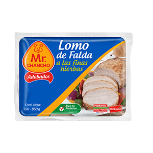 Lomo de falda a las finas hierbas