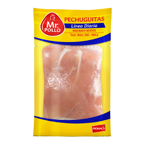 PECHUGUITAS LINEA DIARIA EN FUNDA