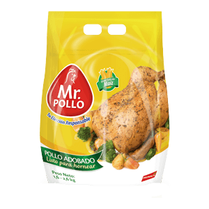 POLLO ADOBADO LISTO PARA HORNEAR