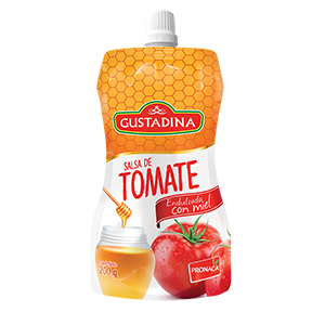 SALSA DE TOMATE ENDULZADA CON MIEL 200G