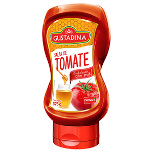 SALSA DE TOMATE ENDULZADA CON MIEL 375G