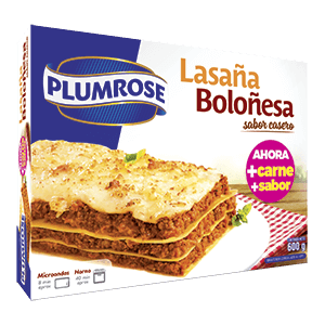 Lasaña Boloñesa 600 g